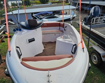 Lancha Fibratec 15pés